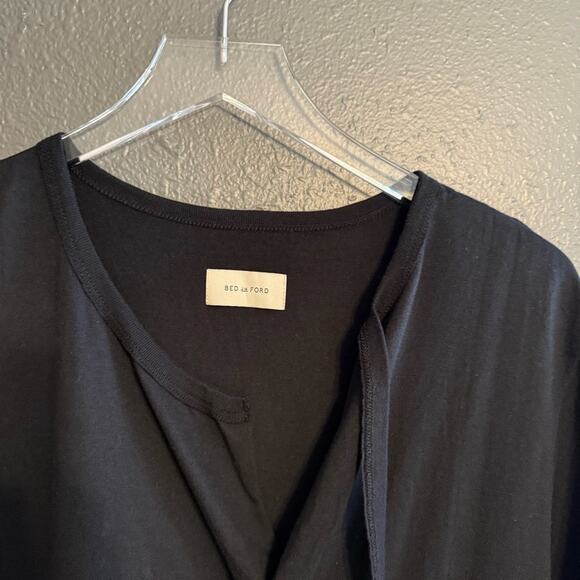 Bed J.W Ford Kimono Wrap Short Sleeve Size M - Picture 3 of 5